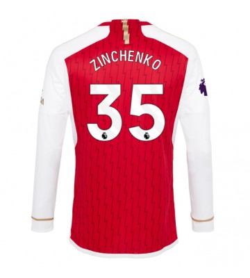 Arsenal Oleksandr Zinchenko #35 Replika Hjemmebanetrøje 2023-24 Langærmet